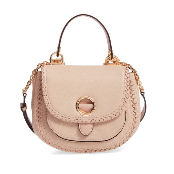 【罕见低价！】MICHAEL Michael Kors Isadore 少女粉鞍形包 $179（约1297元）