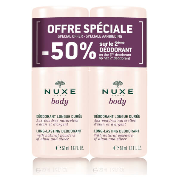 买3付2+额外9.5折！NUXE 欧树 香氛止汗露两件装 2*50ml ￡5.39（约47元）