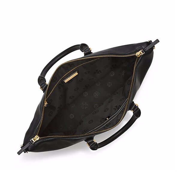 【仅剩1只！】Tory Burch 汤丽柏琦 HARPER 荔枝纹*黑色饺子包 $319（约2311元）