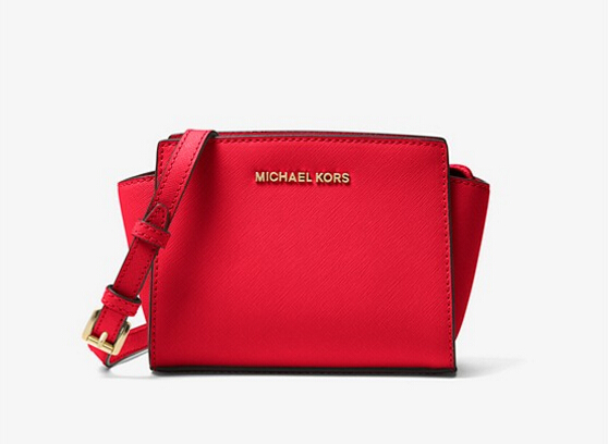 【5折好价 手慢无！】MICHAEL KORS 迷你 Selma 正红色秋千包 $93（约674元）