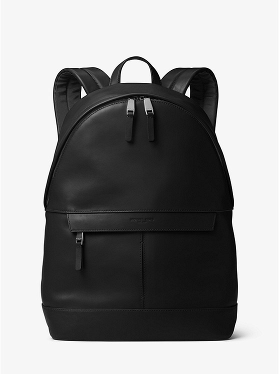 【3.7折！】Michael Kors 迈克高仕 Odin 男士皮质双肩背包 $149（约1079元）