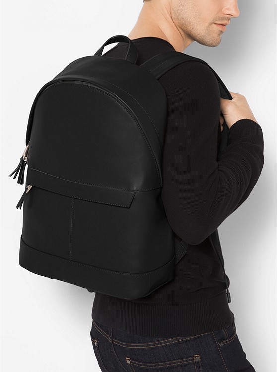 【3.7折！】Michael Kors 迈克高仕 Odin 男士皮质双肩背包 $149（约1079元）