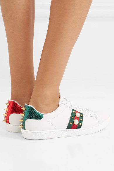 【新款补货】Gucci 古奇 经典款小白鞋 码全 £450（约3889元）