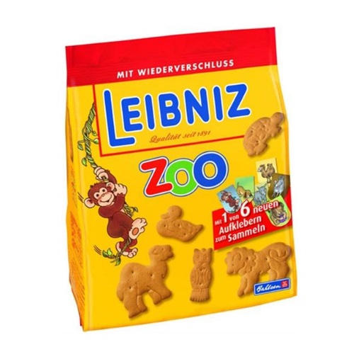 【55专享】Leibniz 小麦黄油动物饼干 125g*6 8.3欧（约64元）