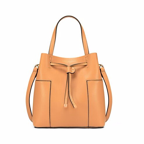 【史低价！】Tory Burch 汤丽柏琦  BLOCK-T 小号*水桶包  $146（约1058元）