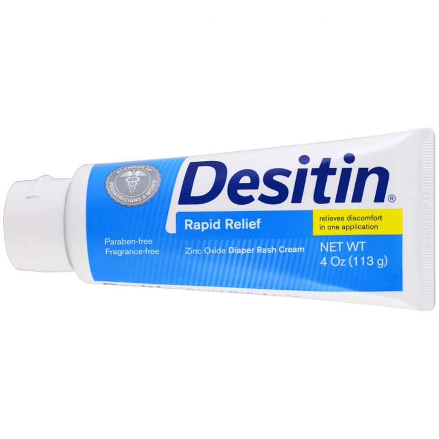 Desitin 宝宝湿*护臀霜 蓝色舒缓型113g  .39（约39元）