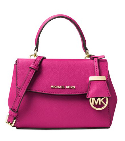 【超低价 拼手速！】Michael Kors *a 特小号手提斜挎包 藕粉/紫色可选 $106（约768元）