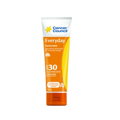 免邮！Cancer Council 茜茜尔 日常*霜 SPF30+ 110ml AU.56（约52元）