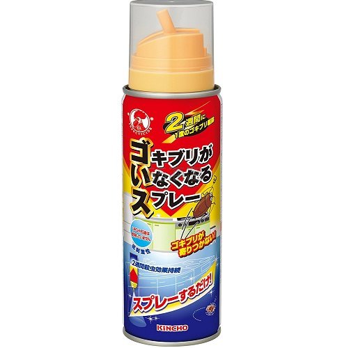 日本 金鸟 KINCHO 杀蟑螂喷雾 杀虫剂 无*200mL 特价705日元（约43元）