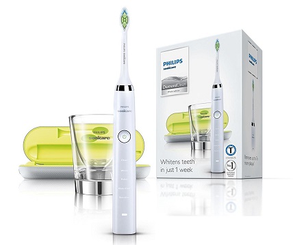 【西亚直邮】Philips Sonicare 飞利浦 白钻声波震动电动牙刷 129.06欧（约995元）