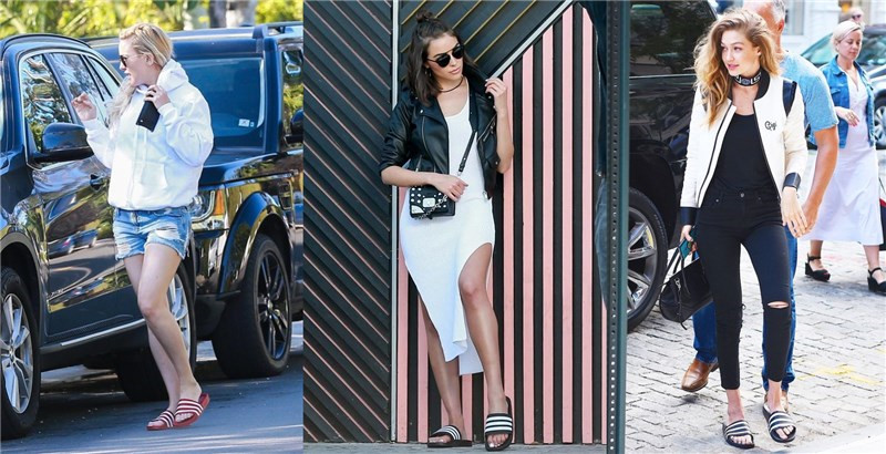 夏日最新配色 Adidas Originals 三叶草 Adilette 经典拖鞋 满$99享8折！