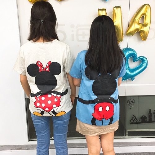 【5姐晒单】Belle Maison 千趣会 特别版 迪士尼 高品质100%天竺棉亲子T恤——海运到手20天