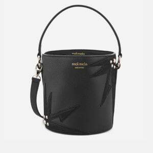 Meli Melo 新款 黑色印花水桶包 MINI £425（约3673元）