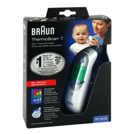 【55专享】Braun 博朗 耳温* IRT6520 47.89欧 （约369元）