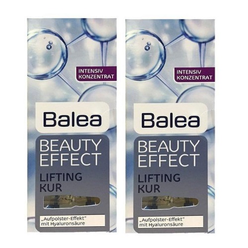 【55专享】Balea Beauty Effect 芭乐雅 玻尿酸系列浓缩精华安瓶补水提拉紧致 2*7支 16.95欧（约131元）