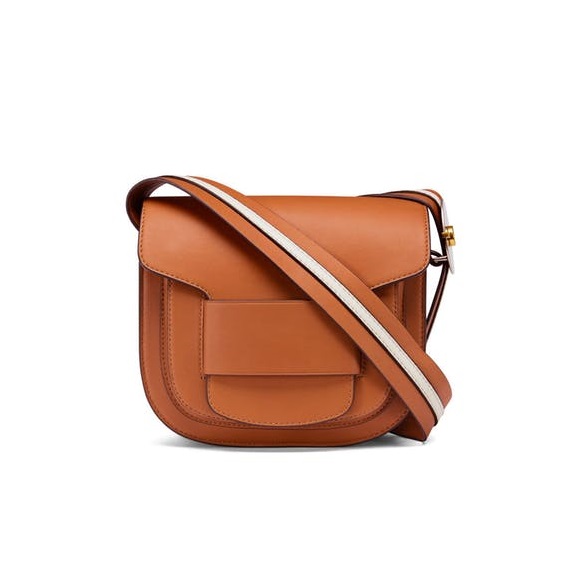 仅剩一个 额外7.5折 Tory Burch 新季马鞍包肩背包 棕色 0.3（约1668元）