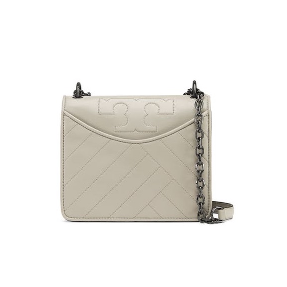 Tory Burch 2017新款迷你 Alexa 链条肩背包 灰色 $230.3（约1668元）