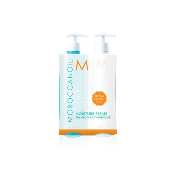 Moroccanoil 保湿修复洗护套装 2*500ml ￡42（约370元）