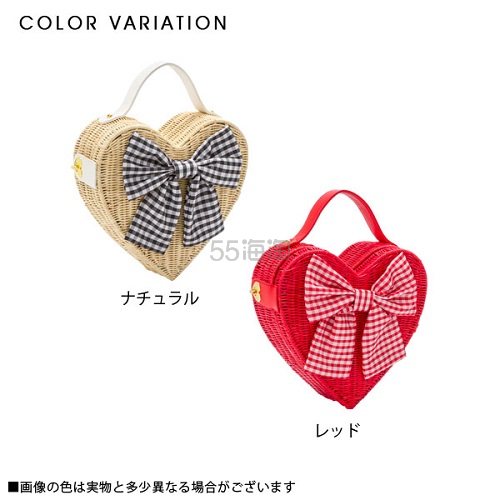 dreamv 夢展望 夏日草编蝴蝶结手提包 3990日元（约240元）