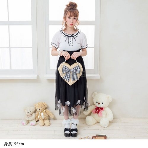 dreamv 夢展望 夏日草编蝴蝶结手提包 3990日元（约240元）