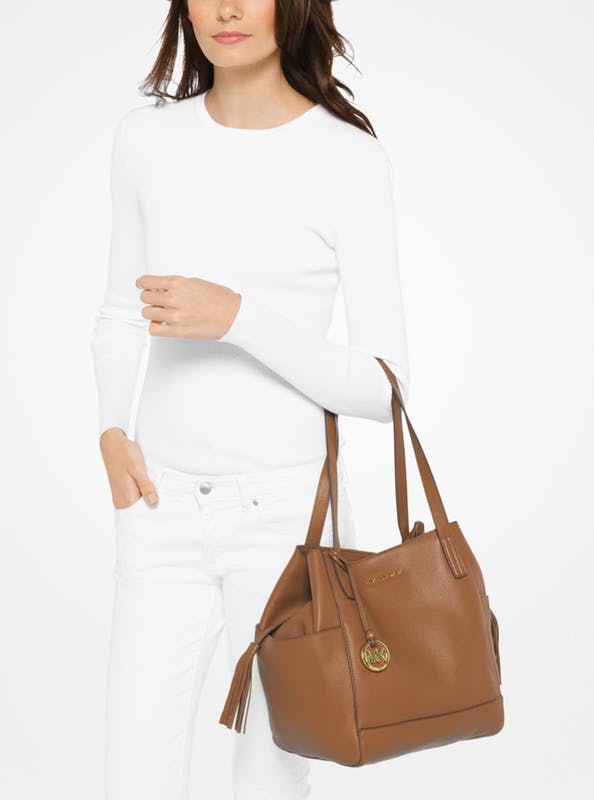 史低价 新人首单可满减 Michael Kors 大号 Ashbury 皮制流浪汉肩背包 .75（约665元）