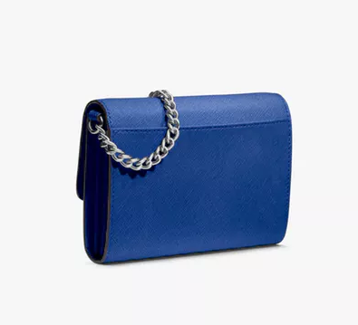 夏天这样的小包来一个 MICHAEL Michael Kors Jet Set Tr*el 十字纹牛皮链条包 $68.2（约494元）