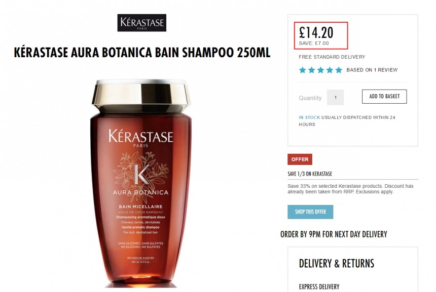 HQhair：Kerastase 卡诗 精选专业洗护 全场6.7折！