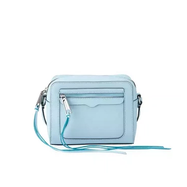 55mall官网 1小时限时抢购+额外减50元  Rebecca Minkoff *ery 皮制相机包 天蓝色 545元