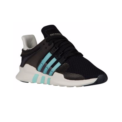 额外7.5折 Adidas Originals 三叶草 EQT Support ADV 女士运动鞋 黑白蓝 $86.24（约625元）