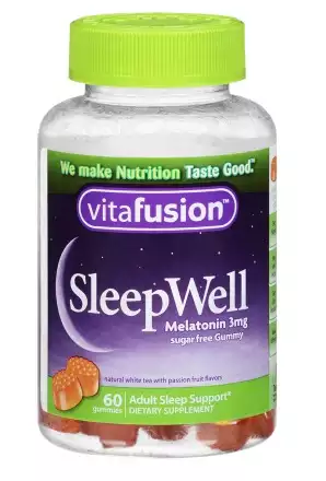 Vitafusion 改善睡眠 褪黑素软糖60粒  .5（约47元）