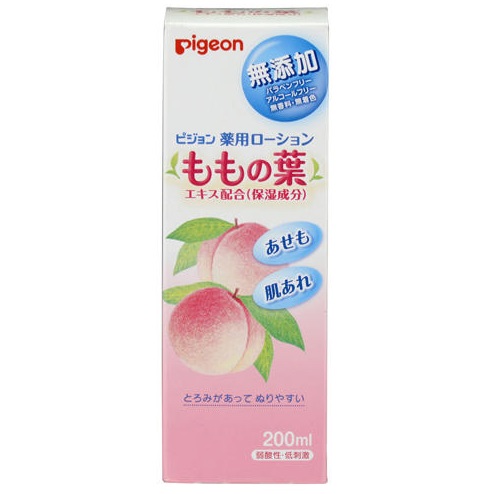 断货王再补货！Pigeon 贝亲 桃叶精华防痱子水200ml 特价820日元（约52元）