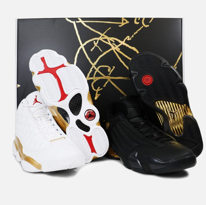 冲着这寓意也要入 Air Jordan 13/14 *P 一生一世球鞋套装 0（约3587元）