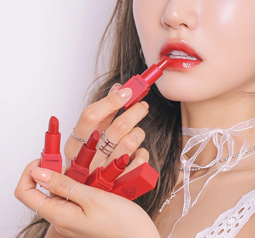 3CE RED RECIPE LIP COLOR 迷你唇膏套组 .4（约248元）