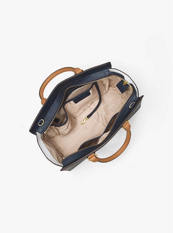 【通勤包首选！】MICHAEL Michael Kors 迈克高仕 Selma 大号拼接色耳朵包 $201（约1456元）