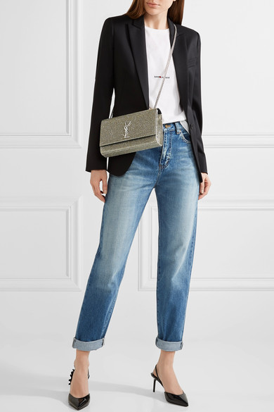 【送价值5的Chloe 墨镜】Saint Laurent “YSL"中号链条包 05（约7141元）