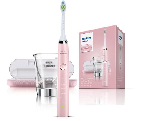 【Prime Day】西亚直邮：Philips 飞利浦 Sonicare Diamond Clean 粉钻*型声波震动牙刷 99欧（约763元）