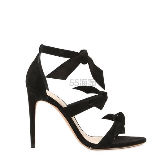 *近大热的 Alexandre Birman 10cm蝴蝶结绑带高跟鞋 9（约2745元）