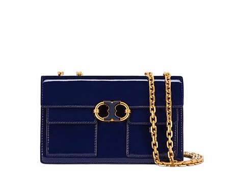 【仅剩1只！】Tory Burch 汤丽柏琦 GEMINI LINK 皇家蓝 小号链条包 $329（约2383元）