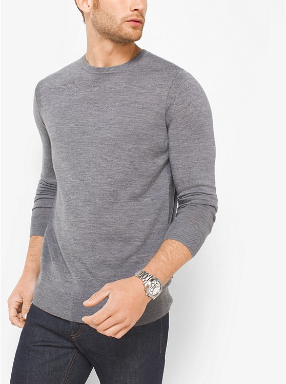 【反季囤好货！】Michael Kors  迈克高仕 Merino Wool 男士毛衣 多色选 $32（约232元）