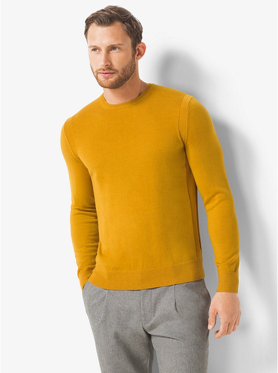 【反季囤好货！】Michael Kors  迈克高仕 Merino Wool 男士毛衣 多色选 $32（约232元）