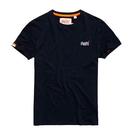 【5折！】Superdry 极度干燥 Orange Label系列 男士复古刺绣T恤 62.5元