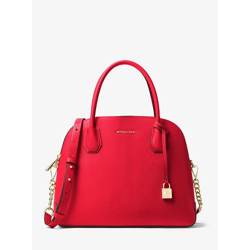 MICHAEL KORS Mercer 大号手提斜挎包 贝壳包 锁头包 6.45（约1133元）
