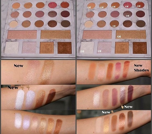 BH Cosmetics × Carli Bybel 合作款21色高光眼影盘 .5（约163元）