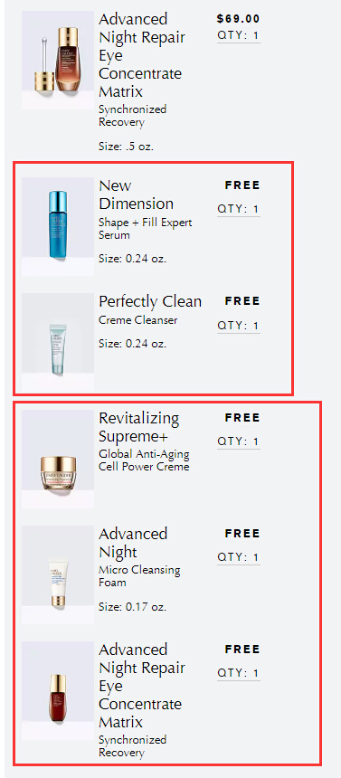 Estee Lauder 雅诗兰黛美国官网：美妆护肤满即送豪华小样三件套+每满送一件豪华小样