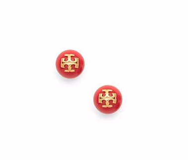 【仅剩4对！】Tory Burch 汤丽柏琦 女士珍珠耳钉 $49（约330元）