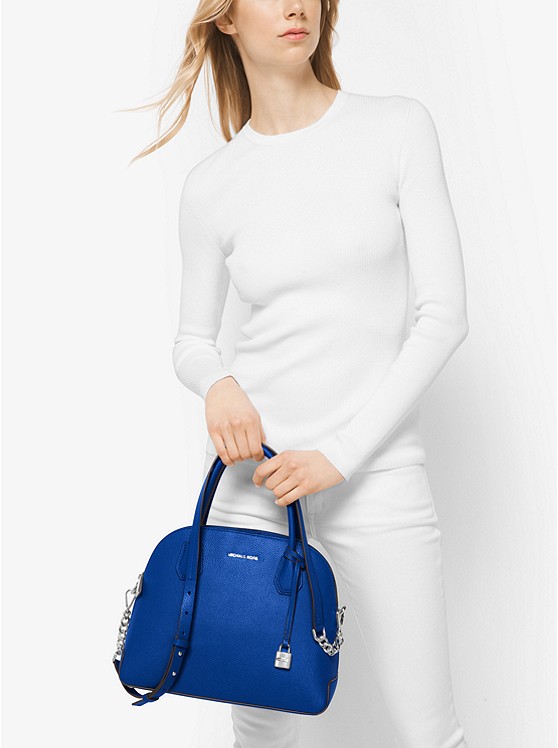 MICHAEL KORS Mercer 大号手提斜挎包 贝壳包 锁头包 $156.45（约1133元）