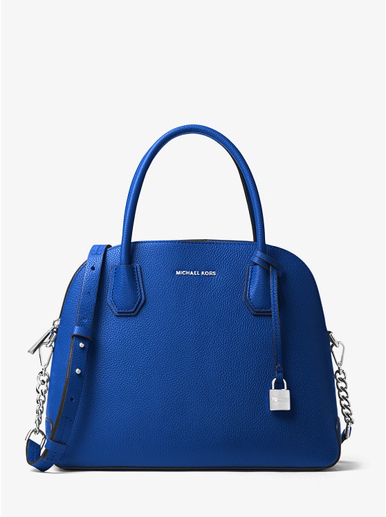 MICHAEL KORS Mercer 大号手提斜挎包 贝壳包 锁头包 $156.45（约1133元）