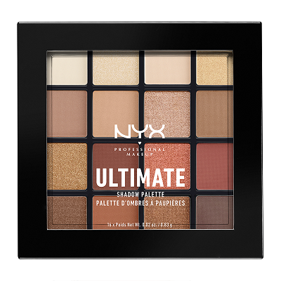 【补货到||拼手速】NYX 终极焕彩16色眼影盘 Warm Neutrals £16（约140元）