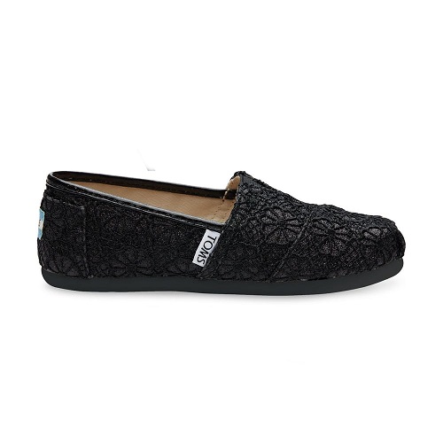 TOMS 大童款蕾丝帆布鞋 .99（约145元）