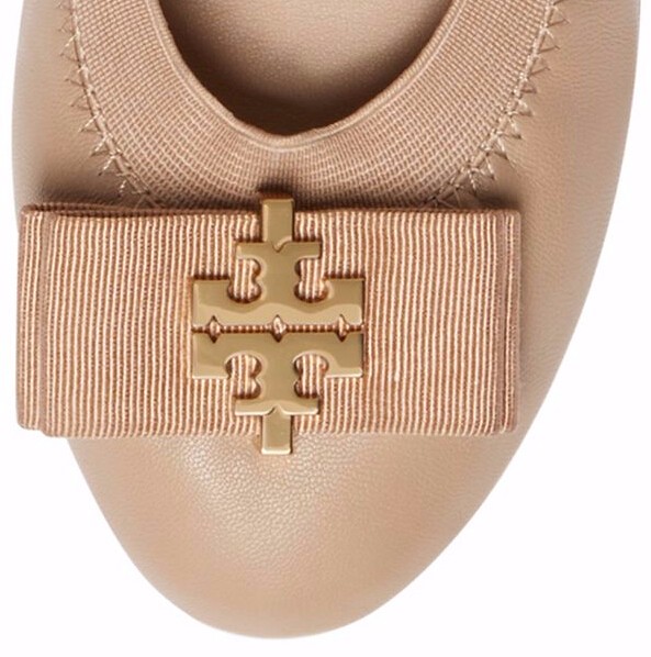 【大码福利！】Tory Burch SEDGEWICK  裸色芭蕾舞平底鞋 $99（约717元）